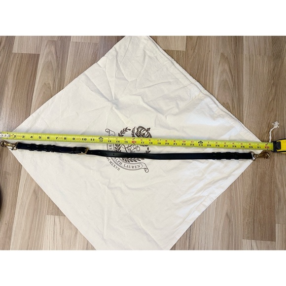 Lauren Ralph Lauren ~ Vintage Black Woodland Convert Tote Bag - Picture 14 of 17